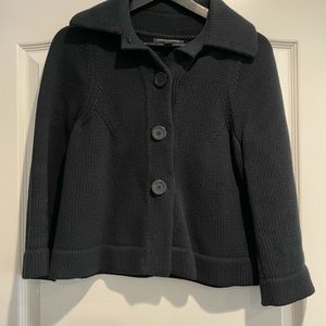 Banana Republic cropped sweater jacket
